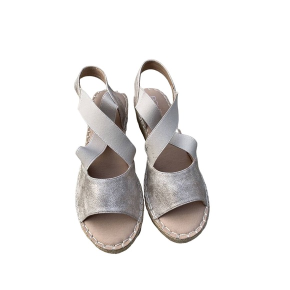 Boutique by Corkys Shoes - Boutique by Corkys Womens Kimmie Strappy Man Made Wedge Sandals